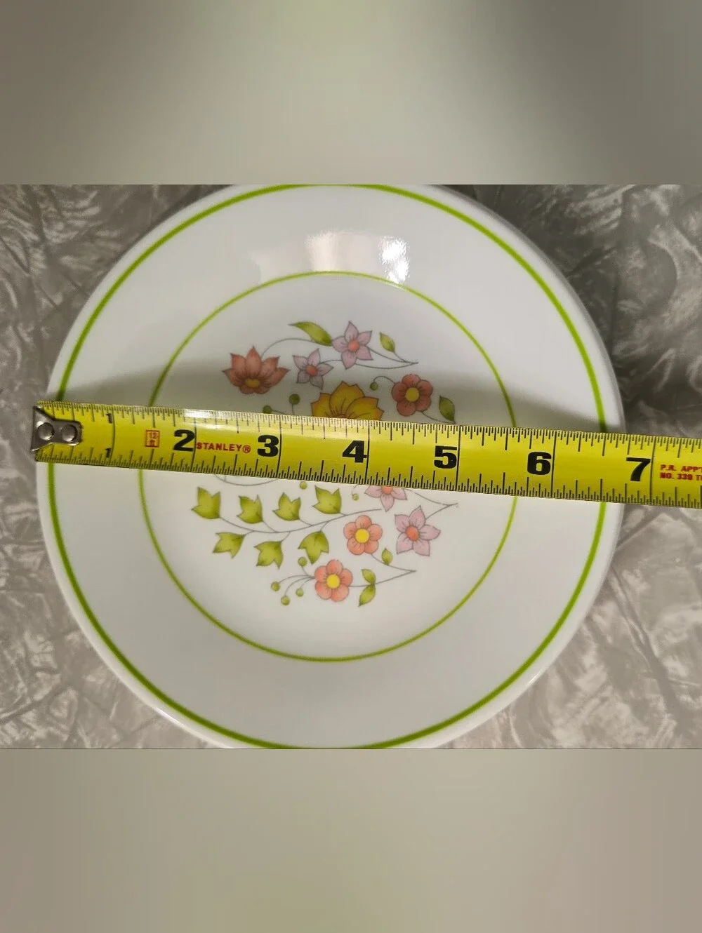 Corelle Spring Meadow Bread & Butter Plates Corning Dessert Appetizer Set Of 3